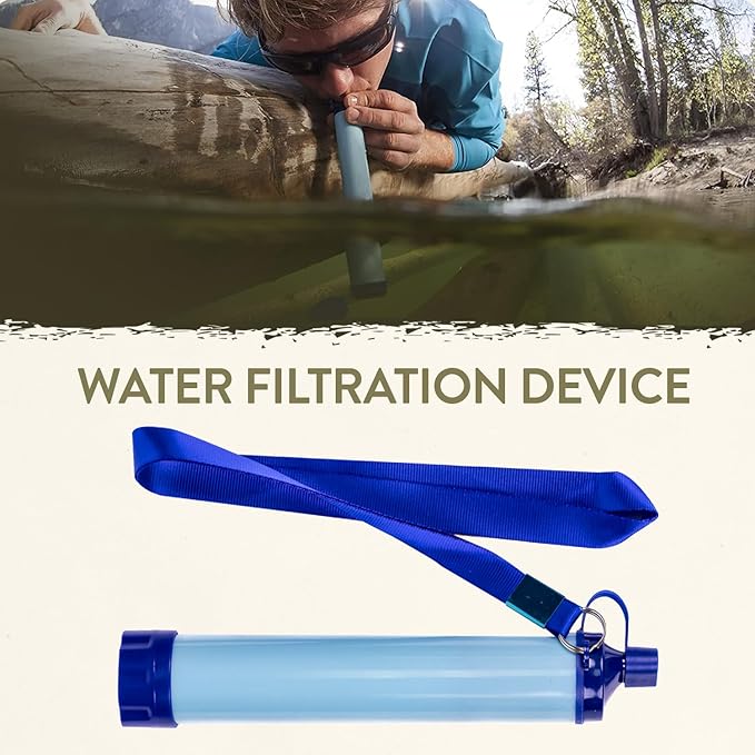 72-Hour Survival Kit | Emergency Bug Out Bag with First Aid, Water Filter, Food, Tools | 45L Tactical Backpack for Camping, Hiking, Outdoor Emergency Preparedness