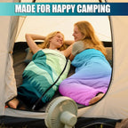 Sleeping Bags for Adults, 3 Seasons Warm Cold Weather Lightweight Waterproof Backpacking Camping Sleeping Bag for Camping Hiking Traveling Outdoor, Camping Gear Equipment