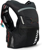 USWE Rush 8L Bike Hydration Vest, Adjustable Chest Straps Running Hydration Vest, 2.0L Hydration Bladder, Mountain Biking, Gravel & Cycling with Reflective Details, Men & Women