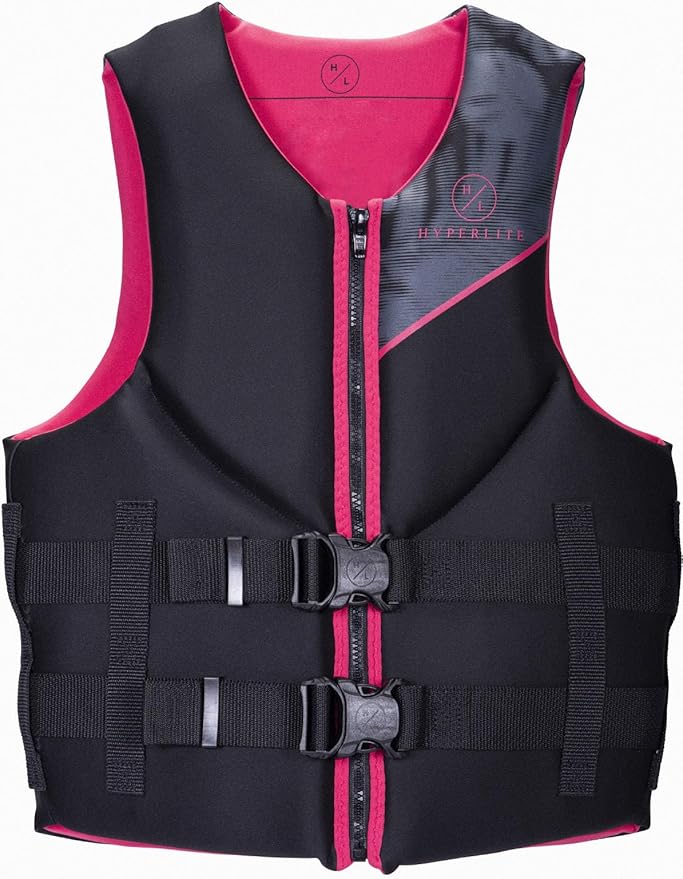HyperLite Women's Indy Life Jacket - US Coast Guard Approved Level 70 Buoyancy Aid, Great for Any Water Sports Activity Including Boating, Paddle & Swimming