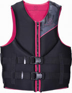 HyperLite Women's Indy Life Jacket - US Coast Guard Approved Level 70 Buoyancy Aid, Great for Any Water Sports Activity Including Boating, Paddle & Swimming