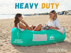 WEKAPO Inflatable Sun Lounger, Air Sofa, Hammock, Portable, Waterproof and Leak-Proof, Ideal for Backyard, Beach, Travel, Camping, Picnics and Music Festivals