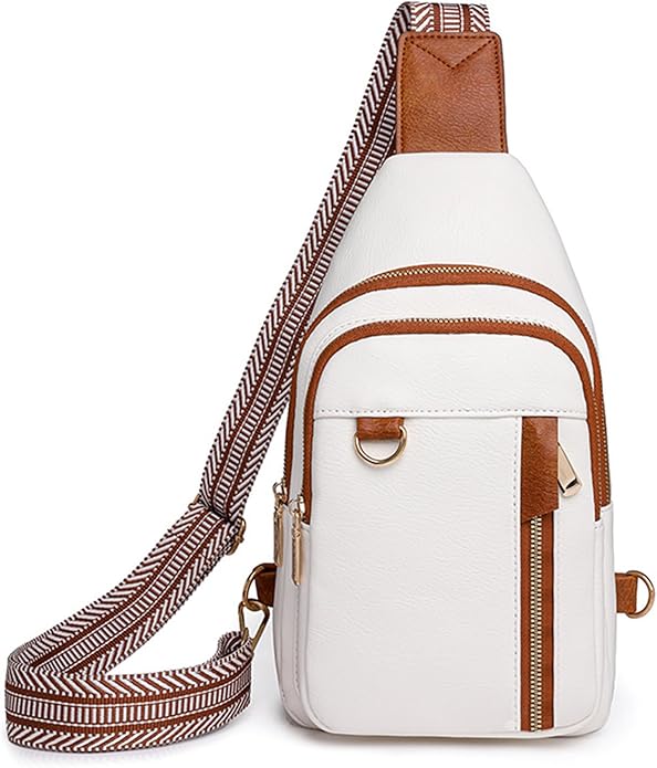 Cross Body Bags for Woman Men Sling Bag Chest Bag with Adjustable Strap Crossbody Handbags Women's Crossbody Bags