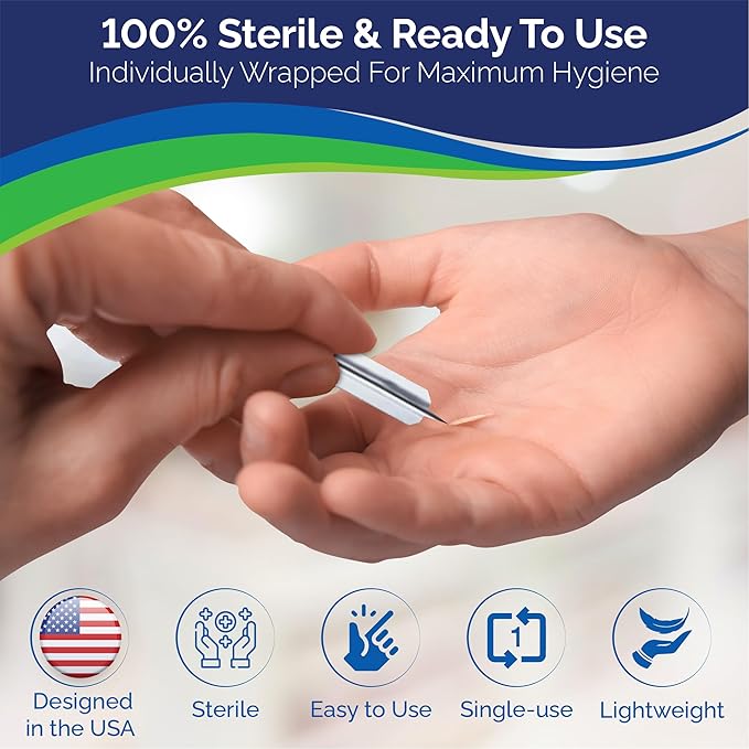 Painless Splinter Removal Kit - 3 Pack | Pull Out Splinters Fast & Easy | Essential First Aid for Home, Travel, Camping, Hiking, Woodworking, DIY & Outdoor Adventures | No Tweezers Needed