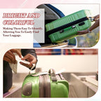 PATIKIL Luggage Handle Wrap for Suitcase, 2 Pcs Bright Color Neoprene Comfort Soft Handle Covers Luggage Identifiers for Bag Suitcase Tags Wraps Travel Accessories, Dark Green