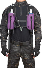 ATBP Insulated Hydration Pack Hiking Water Backpack Running Vest with 3L TPU Bladder Bag for Marathon Cycling Men