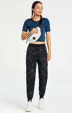 Libin Women's Cargo Joggers Lightweight Quick Dry Hiking Pants Athletic Lounge Casual Travel