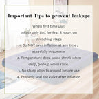 King Size Air Mattress Inflatable Bed for Camping and Home,Blow Up Mattress Sleeping Pad