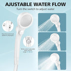 Portable Shower for Camping, 7800mAh Rechargeable Camping Shower with 3 Spray Modes, IPX7 Waterproof Portable Shower Pump for Outdoor, Hiking, Travel, Car, Pet-Long-Lasting Battery & Powerful Suction