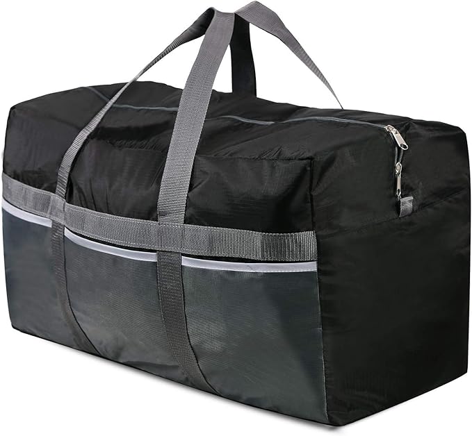 REDCAMP Foldable Travel Bag, Large Sports Bag, 75L/96L/100L, Lightweight Waterproof Tote Bag