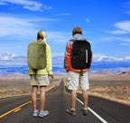 2 Pack Waterproof Rain Cover for Backpack, Backpack Rain Cover with Reflective Strip，Rucksack Rain Cover for Bicycling/Hiking