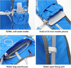 INOXTO Running Hydration Vest Backpack,Lightweight Insulated Pack with 1.5L Water Bladder Bag Daypack for Hiking Trail Running Cycling Race Marathon for Women Men