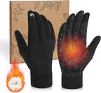 RIGWARL Upgraded Plush Gloves for Cold Weather, Women Men Winter Gloves for Late Fall and Early Winter, Warm Running Gifts