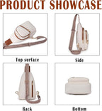 Cross Body Bags for Woman Men Sling Bag Chest Bag with Adjustable Strap Crossbody Handbags Women's Crossbody Bags