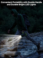 MARBERO Portable Power Station 150Wh Camping Solar Generator Laptop Charger Power Bank with AC Outlet 110V 150W Peak with 4*USB, 4*DC Ports, LED Flashlights for CPAP Home Camping Hurricane Emergency