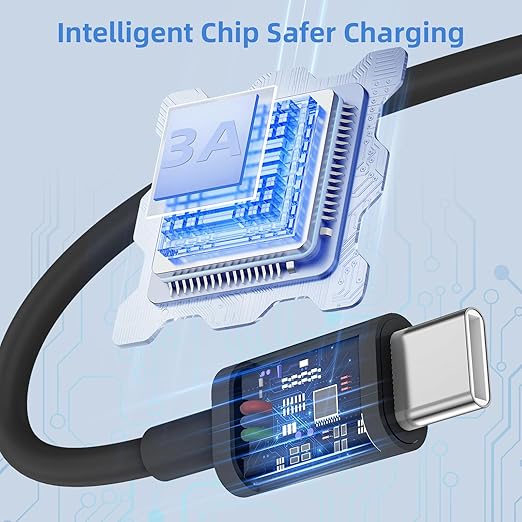 2Pack 10FT USB to USB C Fast Charging Cable for iPhone 17 16 15 Charger Cord, for Apple for iPhone 17 16 15/Pro/Pro Max/Plus Long Type C Car Carplay Cord for iPad Pro 12.9/11 for Android(Black)
