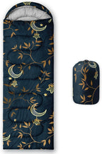 AILONEN Outer Space Astronaut Camping Sleeping Bags,Lightweight & Waterproof,3 Season Warm & Cool Weather,Cartoon Sleeping Bags for Kids,Boys Girls Travelling,Outdoors