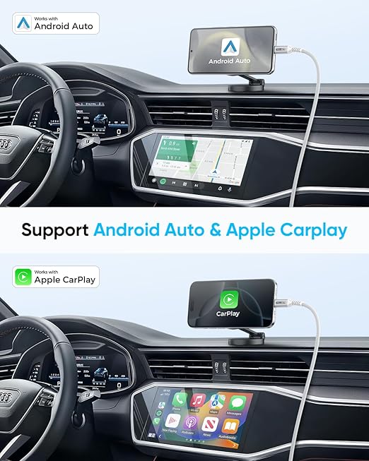 SUNGUY 10Gbps USB C 3.1 Gen 2 Cable, 4FT USB A to USB C 3A Fast Charging & Data Transfer Android Auto Carplay Cable Compatible with iPhone 17 16 15 Pro Max, Galaxy S24 S23 Ultra Note 20, SSD (White)