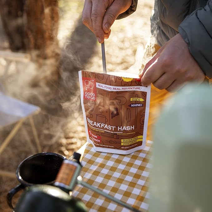 GOOD TO-GO Food Kit Assortments | Camping Food, Backpacking Food | Just Add Water Meals, Backpacking Meals | Dehydrated Meals Taste Better Than Freeze Dried Meals