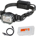 Fenix HP35R SAR 4000 Lumen USB-C Rechargeable Headlamp, with Spotlight and Floodlight and Flame Retardant Headband for Search and Rescue, Outdoor Use, Emergencies and More