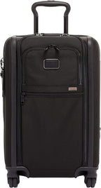 TUMI - Alpha International Expandable 4 Wheeled Carry-On - Rolling Carry On Suitcase for Domestic & International Travel - Black