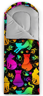 QOOMO Camping Sleeping Bags,3 Season Warm & Cool Weather,Lightweight,Waterproof Sleeping Bags for Adults & Kids,Traveling,and Outdoors,Camping Gear Equipment