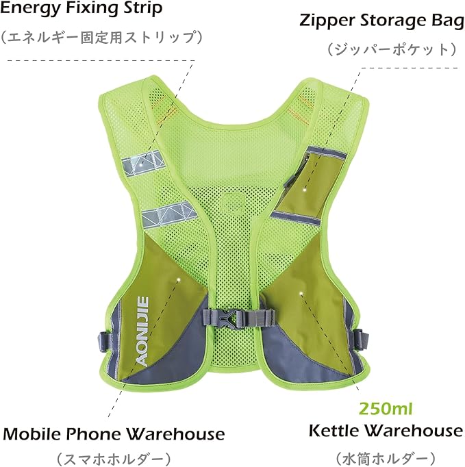 TRIWONDER Hydration Running Vest 5L Lightweight Water Pack for Men Women Hydration Backpack for Trail Race, Hiking, Cycling, Climbing, Camping, Jogging, Marathon