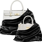 P Pothuiny 2 Pcs Satin Dust Bags for Handbags