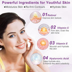 Skin Care Set,6 Pcs Anti-aging Skincare w/Korean Retinol,Hydrate, Moisturize Self Care Facial Skin Care Routine Kit Women Teen Girls Travel Skincare Gift Set,Valentines Birthday Gift for Women Her Mom