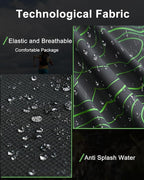 Trail Gaiters, Waterproof Low Shoe Protectors, Adjustable Boots Gators for Hiking & Running - Prevents Debris in Shoes