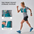 N NEVO RHINO Running Vest,Hydration Vest 5L with 1.5L Water Bladder,Lightweight Hydration Pack Water Backpack for Hiking Race