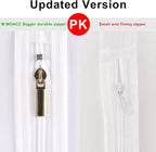 M MOACC Large Garment Bags Lightweight with Zipper for Closet Storage and Travel