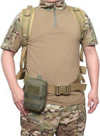 2 Pack Molle Pouches - Tactical Compact Water-Resistant EDC Pouch