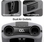 Socool 20000mAh Portable Waist Fan Clip on Wearable Belt Personal Fans Rechargeable Battery Operated, 40H Cooling Fan with 10 Speeds & Dual Motors, Neck Fans Hanging Hands-Free for Outdoor Travel