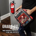 EVERLIT 400 Pcs OSHA/ANSI Compliant First Aid Kit Type III Class A Medical Kit Professional Med Kit Supplies for Contractors, Warehouse, Office, School, Home, Disaster, Car, Business, Restaurant