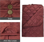 LOOGU Camo Blanket Waterproof Insulation Poncho Liner for Outdoor Camping, Hiking, Hunting, Survival, Backpacking, Picnicking