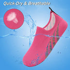 ANLUKE Womens Mens Water Shoes Barefoot Quick-Dry Aqua Socks for Beach Swim Surf Water Sport