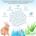 Treela 300 Pcs Bulk Deodorant Large Body Wipes Individually Wrapped Wet Wipes Travel Size for Adults Shower for Homeless Supplies Hygiene Personal Cleansing for Hiking Gym(7.09" X 9.84",White)