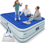 EnerPlex Air Mattress with Built in Pump - Self-Inflating Blow Up Mattress with Neck Support - Inflatable Air Bed for Portable Travel & Home Use