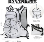 Hydration Pack Backpack, Lightweight Water Backpack with 2L Leakproof Hydration Bladder Daypack for Men Women,Running Hydration Vest for Outdoor Trail