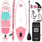 Inflatable Paddle Board with Premium SUP Board Accessories, Allround Paddle Boards for Adults/Kids,Stand Up Paddle Board Defender Collection