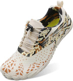 L-RUN Barefoot Water Shoes Women Mens Aqua Sock Athletic Hiking Water Sports Shoes for Swim Beach Pool Sand Diving Walking