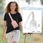 INICAT Sling Bag for Women Touchscreen Small Crossbody Cell Phone Purse Fanny Pack