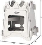 Ultralight Titanium Wood Burning Stove Outdoor Camping Multi-Fuels Alcohol Stove BBQ Stove WS009ST-Ti (Multifunctional Wood Burning Stove)