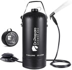 DR.PREPARE Portable Shower for Camping, 4/5 Gallons Camping Shower Bag, Portable Outdoor Shower with Pump for Hiking, Climbing, Pet Cleaning, Car Washing, Beach & Emergency