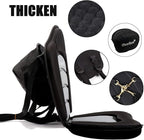 Universal Deluxe Kayak Seat Cushion with Storage Bag for Kayak,Padded Boat,SUP,Canoe,Fishing Boat,Seats with 4 Adjustable Straps