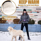 Pixel Panda Running Gloves for Men, Winter Warm Bike Glove for Smart Phone Texting with Non-Slip Silicone Gel - Thermal Windproof and Waterproof for Running, Cycling, Driving