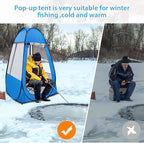 Pop Up Tent, Clear Outdoor Tents Sports Fishing, Rainproof and Windproof Beach Camping, Lightweight and Sturdy, Easy Set Up, UPF 50+ Portable Folding 39" x 64"