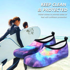 Deevike Water Shoes for Women Men Barefoot Quick-Dry Aqua Socks Slip-on for Beach Swim Surf Yoga Exercise