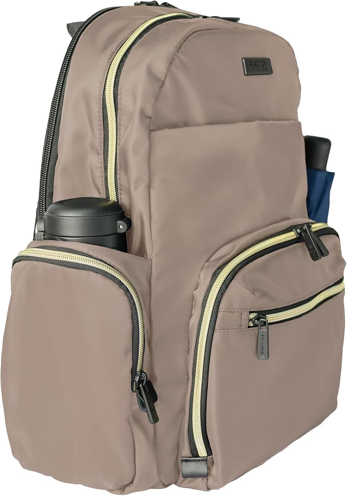 Kenneth Cole REACTION Sophie Backpack, Taupe, 15" Laptop